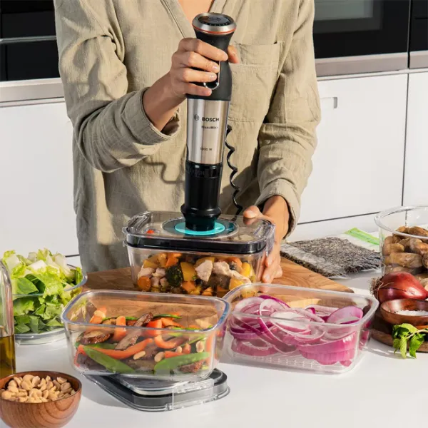 Ручной блендер Bosch MS8CM61V5 1000 Вт / Нержавеющая сталь photo 5
