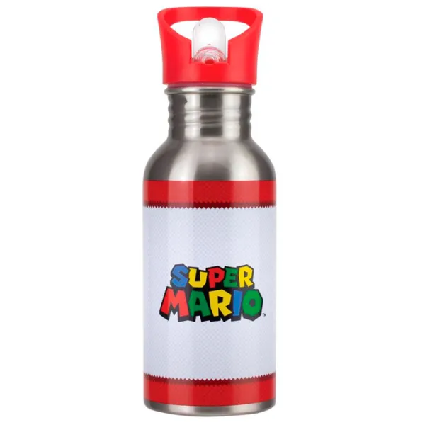 Sticlă pentru apă Paladone Super Mario Metal photo 2