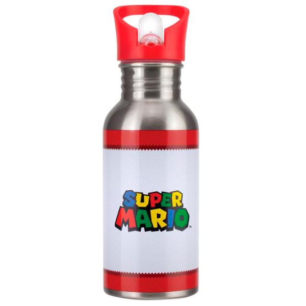 Sticlă pentru apă Paladone Super Mario Metal photo 2