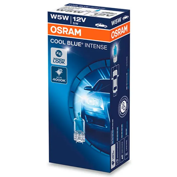 Автомобильная лампа Osram 2825 Галоген/ W5W/ W2.1x9.5d/ 5 Вт photo 2 Автомобильная лампа Osram 2825 Галоген/ W5W/ W2.1x9.5d/ 5 Вт photo 2