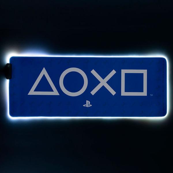 Коврик для мышки Paladone Playstation Light Up Синий photo 3