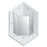 Душевая кабина New Trendy K-0807 Открытая кабина photo 4