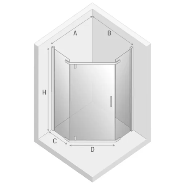 Душевая кабина New Trendy K-0294 Открытая кабина photo 5