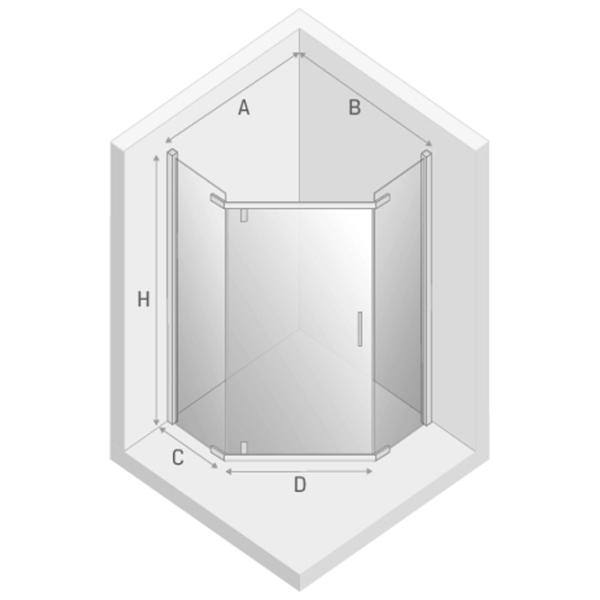 Душевая кабина New Trendy K-0294 Открытая кабина photo 5