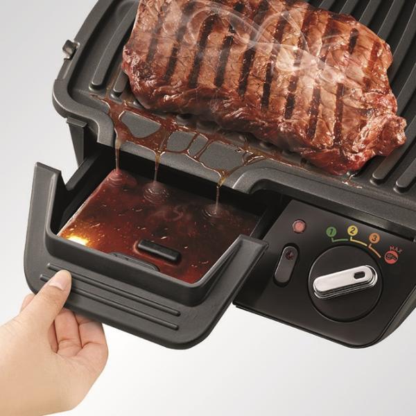 Grill electric Tefal GC451B12 Contact/ 2000 W/ Black Inox photo 6