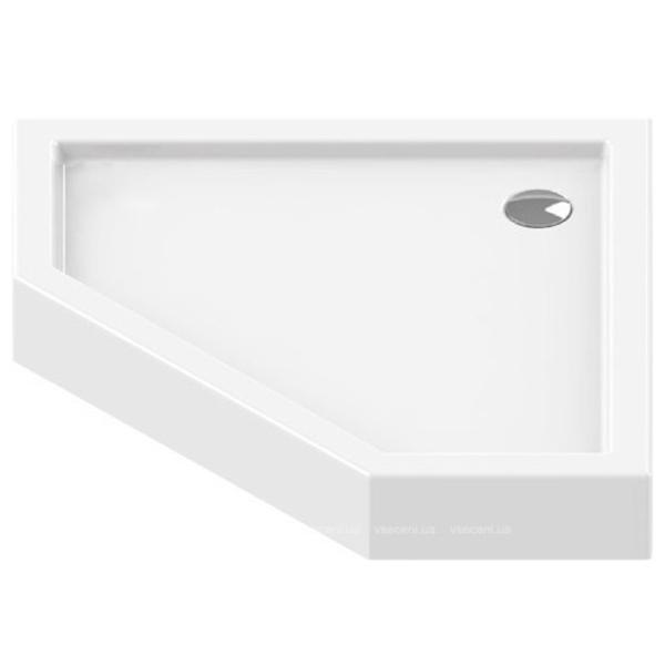 Cădiță de duș New Trendy Azura B-0417 Pentagonal photo 2