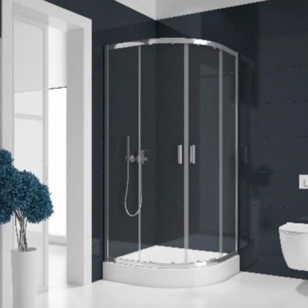 Cădiță de duș New Trendy Azura B-0417 Pentagonal photo 3