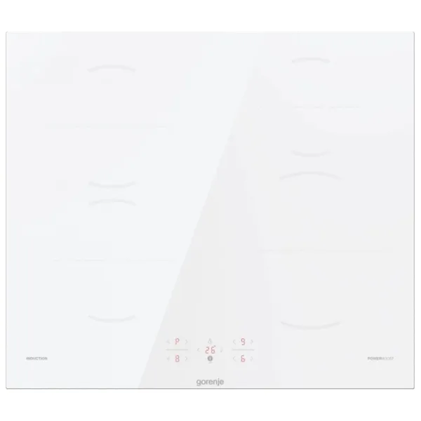 Plită încorporabilă cu inducție Gorenje GI6401WSC Vitroceramică/ White photo 2