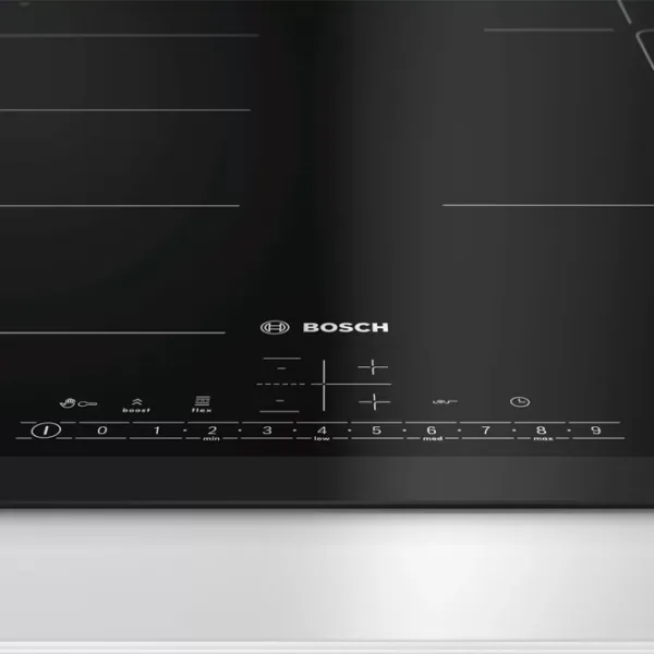 Plită încorporabilă cu inducție Bosch PXE651FC1E Vitroceramică/ Black photo 2