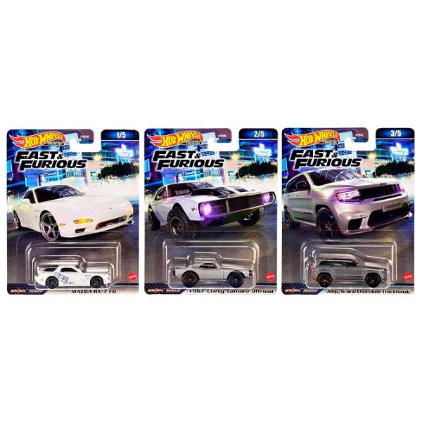 Mașină Hot Wheels Premium Fast Furios HNW46  / / Multicolor photo 2