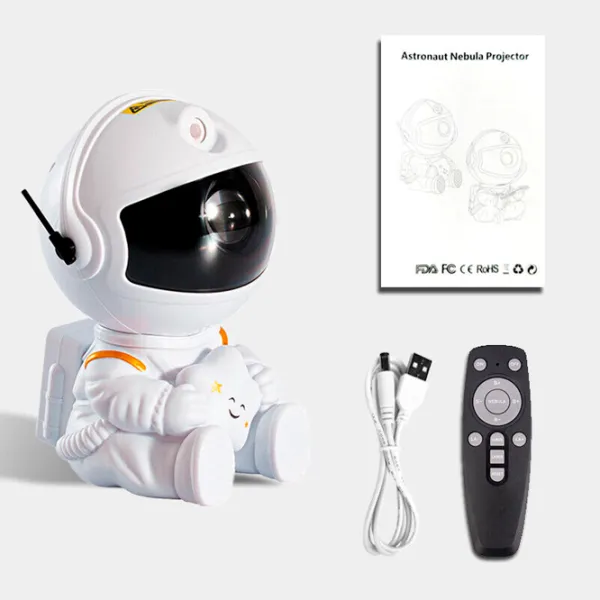 Проектор звезд Starry Sky Astronaut HR-F3 LSL45 3+ / Черный Белый photo 2