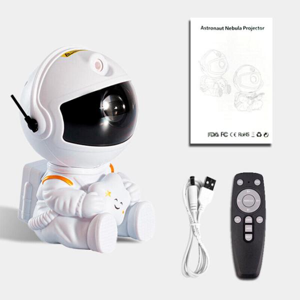 Проектор звезд Starry Sky Astronaut HR-F3 LSL45 3+ / Черный Белый photo 2