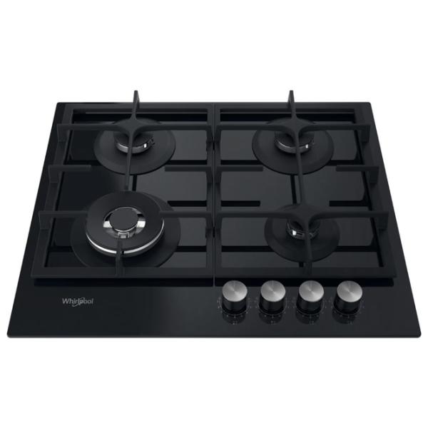 Plită încorporabilă pe gaz Whirlpool GOFL 629/ NB1 Sticlă călită/ Black photo 2