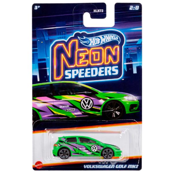 Mașină Hot Wheels Neon Speeders HLH72  / / Multicolor photo 2