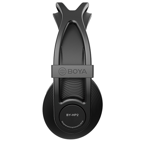 Căști Boya BY-HP2 Black Cu fir/ Profesional photo 2