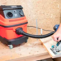Aspirator industrial Yato YT-85715 1600 W / Orange photo 4