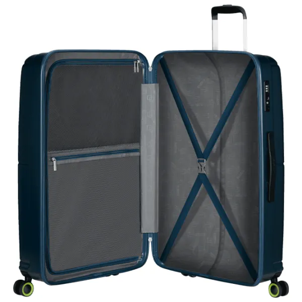 Valiză American Tourister Geopop Spinner 103l/ Moon Blue photo 6 Valiză American Tourister Geopop Spinner 103l/ Moon Blue photo 6