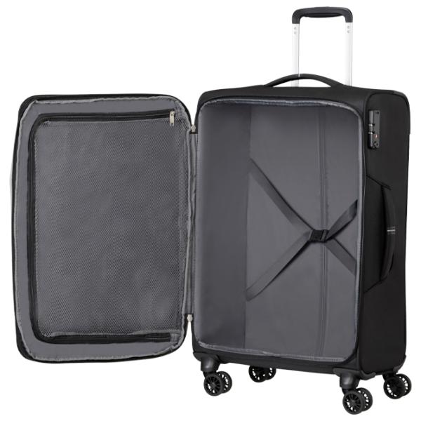 Valiză American Tourister Crosstrack 71.5l/ Gray Black photo 5 Valiză American Tourister Crosstrack 71.5l/ Gray Black photo 5