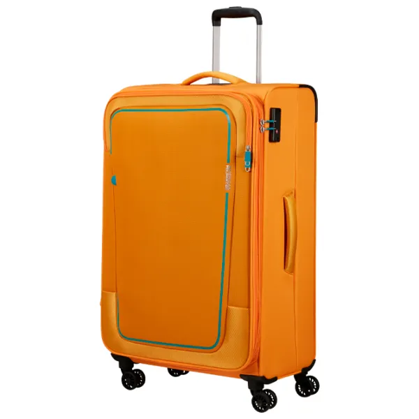 Valiză American Tourister Pulsonic Spinner Expandable 113l/ Sunset Yellow photo 2 Valiză American Tourister Pulsonic Spinner Expandable 113l/ Sunset Yellow photo 2