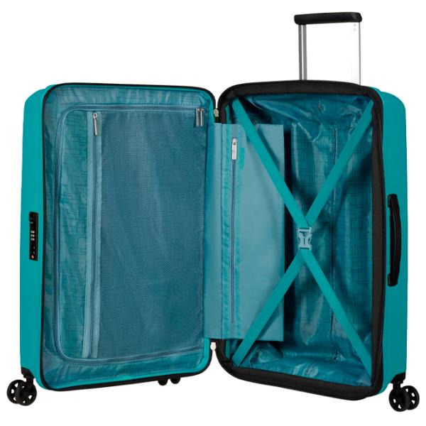 Чемодан American Tourister Aerostep Spinner 66л/ Tonic Аквамариновый photo 6 Чемодан American Tourister Aerostep Spinner 66л/ Tonic Аквамариновый photo 6