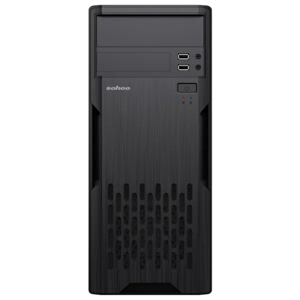 Carcasă Sohoo 2810BK Mid Tower / Black photo 3