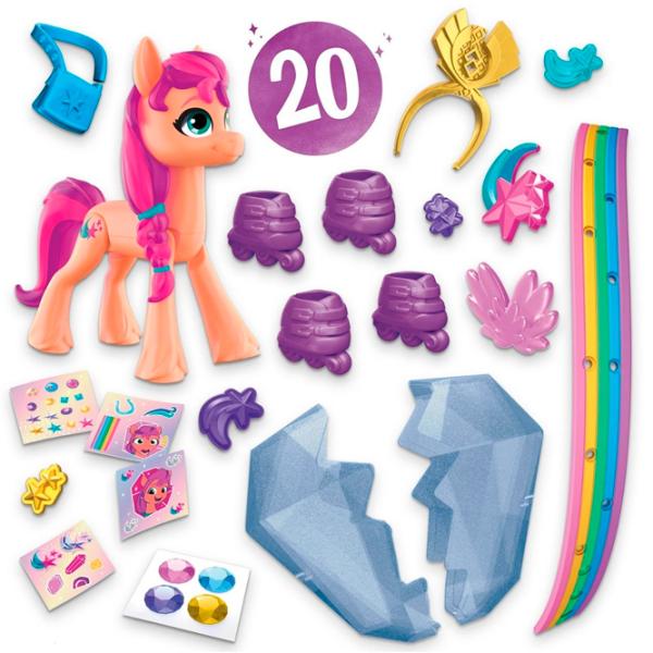 Figurine Hasbro My little pony Movie Crystal Adventure Ponies Ast 5+/ Multicolor photo 3 Figurine Hasbro My little pony Movie Crystal Adventure Ponies Ast 5+/ Multicolor photo 3