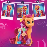 Figurină Hasbro My little pony Movie Rainbow Reveal 5+/ Orange photo 7