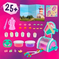 Figurină Hasbro My little pony Movie Sparkling Scenes Ast 5+/ Orange photo 3