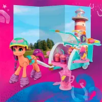 Figurină Hasbro My little pony Movie Sparkling Scenes Ast 5+/ Orange photo 5
