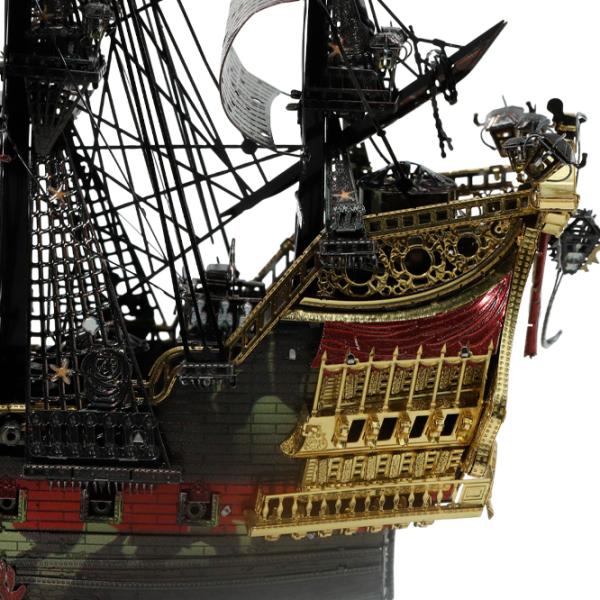 Пазл 3D Piececool The Queen Anne's Revenge 14+/ Количество деталей: 156 photo 6