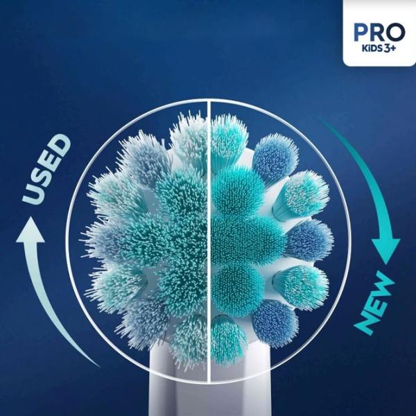 Periuță de dinți electrică Braun Kids Vitality PRO D103 Frozen 2D/ Blue photo 3