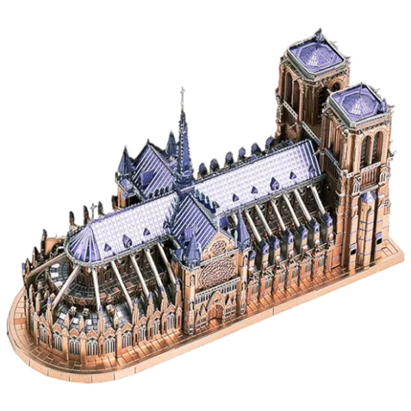 Пазл 3D Piececool Notre Dame de Paris 14+/ Количество деталей: 430 photo 3