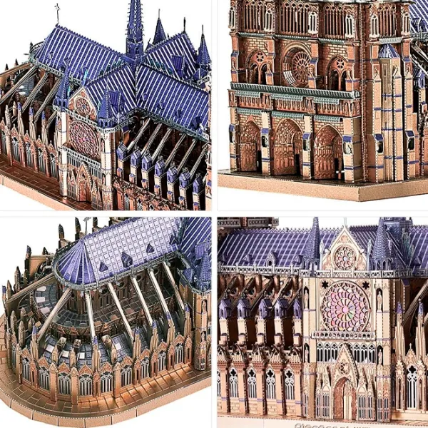 Пазл 3D Piececool Notre Dame de Paris 14+/ Количество деталей: 430 photo 4