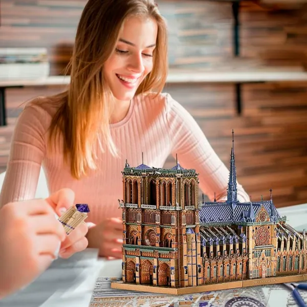 Пазл 3D Piececool Notre Dame de Paris 14+/ Количество деталей: 430 photo 6