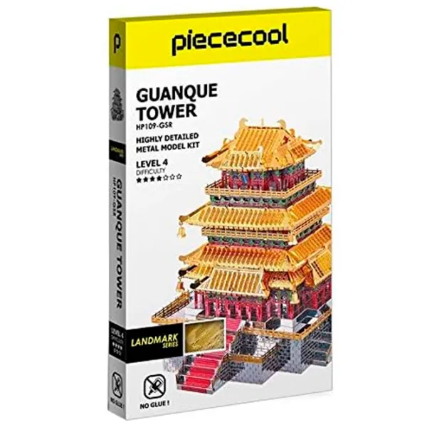 Пазл 3D Piececool Guanque Tower 14+/ Количество деталей: 319 photo 5
