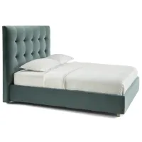 Кровать Ascona Silvana Enrich1 160 x 200 см/ ЛДСП/ Синий photo 2