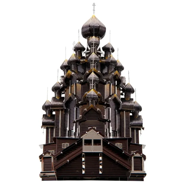 Пазл 3D Piececool Kizhi Church of The Transfiguration 14+/ Количество деталей: 220 photo 3