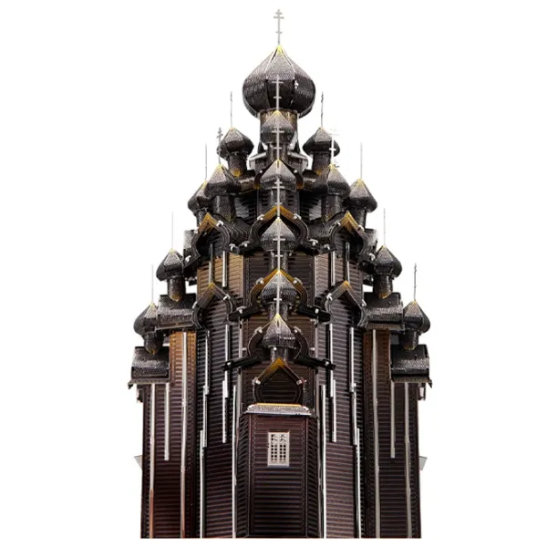 Пазл 3D Piececool Kizhi Church of The Transfiguration 14+/ Количество деталей: 220 photo 5