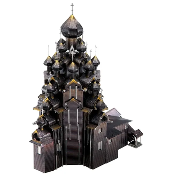 Пазл 3D Piececool Kizhi Church of The Transfiguration 14+/ Количество деталей: 220 photo 6