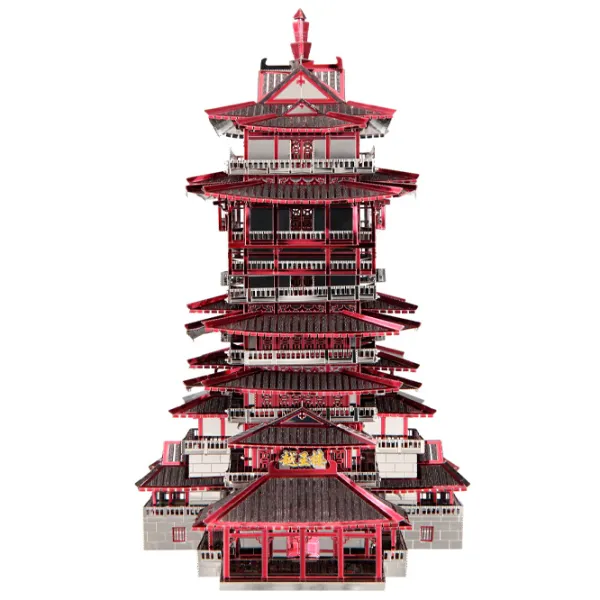 Пазл 3D Piececool Yuewang Tower 14+/ Количество деталей: 298 photo 3