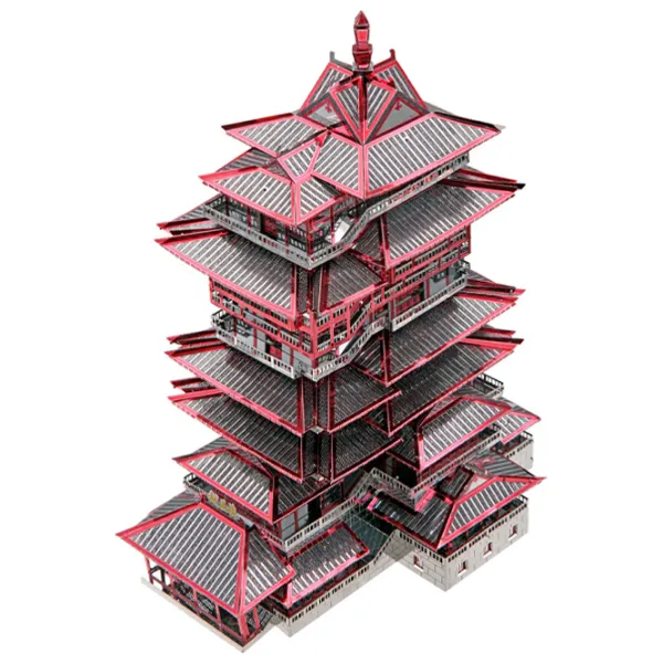 Пазл 3D Piececool Yuewang Tower 14+/ Количество деталей: 298 photo 5