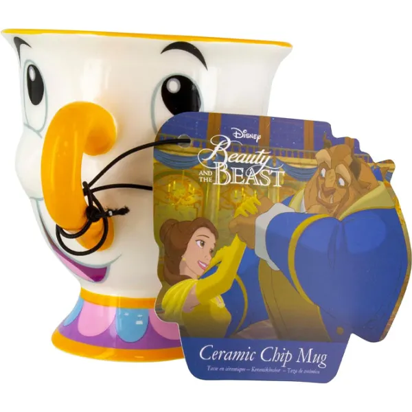 Кружка Paladone Disney Beauty And The Beast Chip Mug 266 мл photo 4