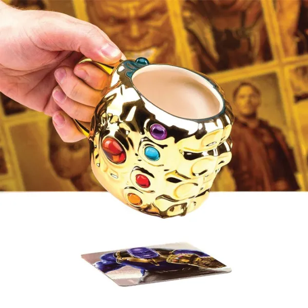 Кружка Paladone Marvel Infinity Gauntlet Shaped Mug 330 мл photo 5