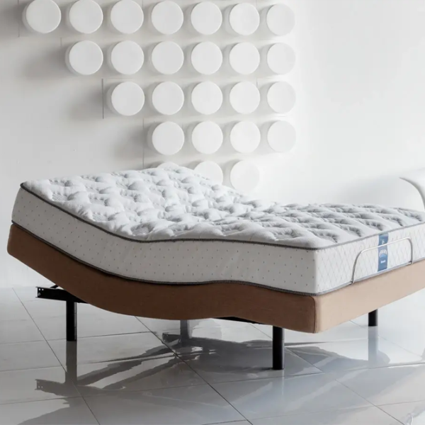 Pat Ascona Ergomotion 450 180 x 200 cm/ Metal/ Beige photo 3