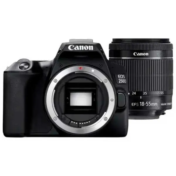 Фотоаппарат Canon EOS 250D Kit CMOS/ Черный photo 2 Фотоаппарат Canon EOS 250D Kit CMOS/ Черный photo 2