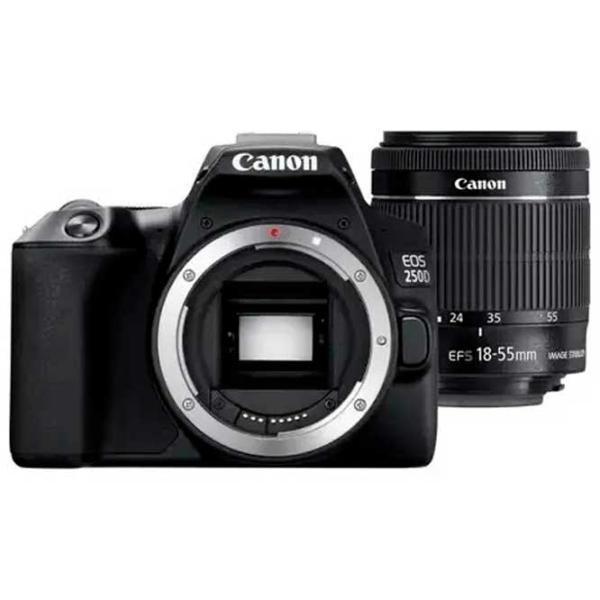 Фотоаппарат Canon EOS 250D Kit CMOS/ Черный photo 2 Фотоаппарат Canon EOS 250D Kit CMOS/ Черный photo 2