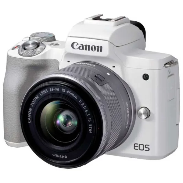 Cameră foto Canon EOS M50 Mark II Kit CMOS/ White photo 2 Cameră foto Canon EOS M50 Mark II Kit CMOS/ White photo 2