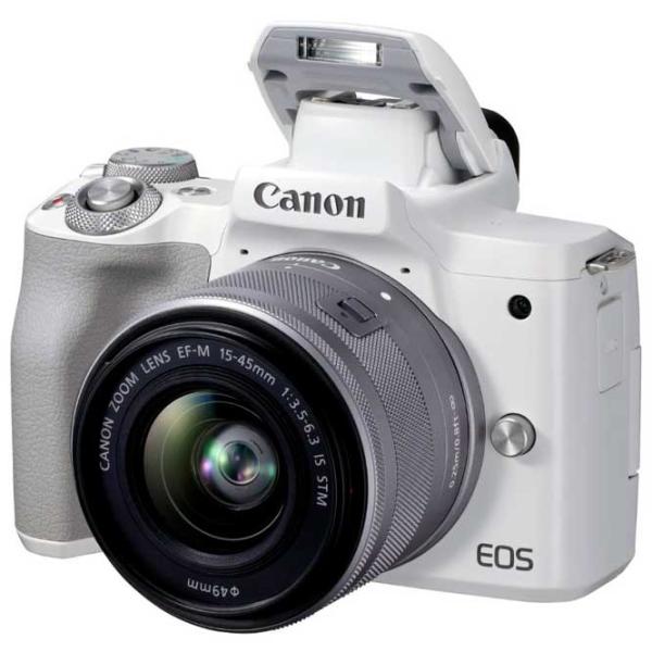 Cameră foto Canon EOS M50 Mark II Kit CMOS/ White photo 3 Cameră foto Canon EOS M50 Mark II Kit CMOS/ White photo 3