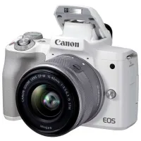 Cameră foto Canon EOS M50 Mark II Kit CMOS/ White photo 3