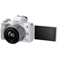 Cameră foto Canon EOS M50 Mark II Kit CMOS/ White photo 4
